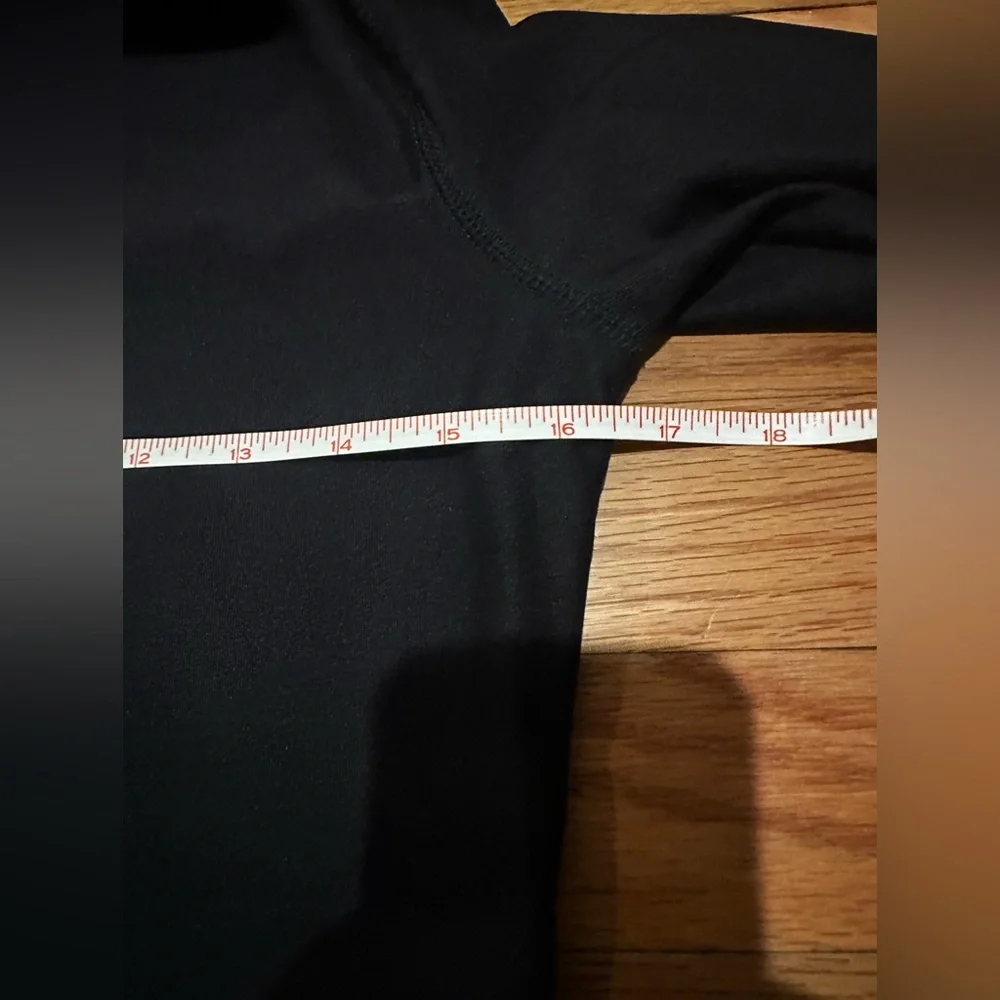 Cabi Black Double Zip Stretch Yoga‎ Jacket Nylon Small